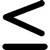 inferieur-ou-egal